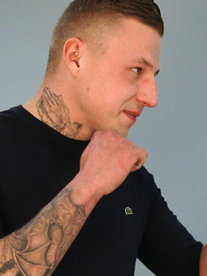 Young Straight MMA Fighter Wanks his Big Uncut Cock & Shoots his Load!