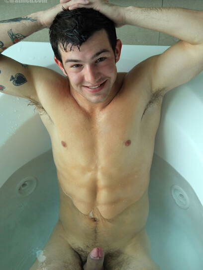 Hot brunette jock Chaz