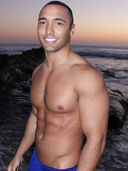 Musculed stud having fun!