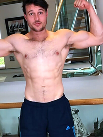 Muscular Hunk Troy