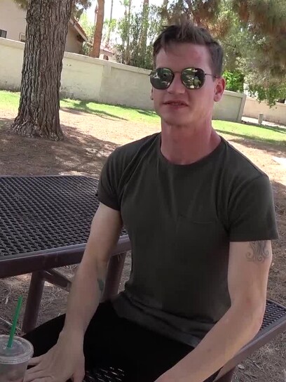 With The Dirk Diggler Cock, Watch London Ryan Jerk Off