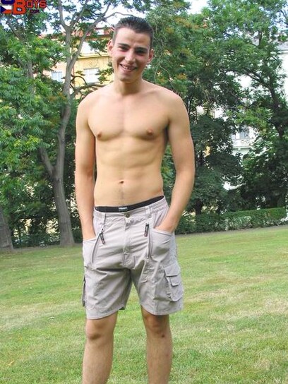 European boy naked