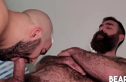 Hairy Rob Hairy Barebacked by Bear Ubago Noxon